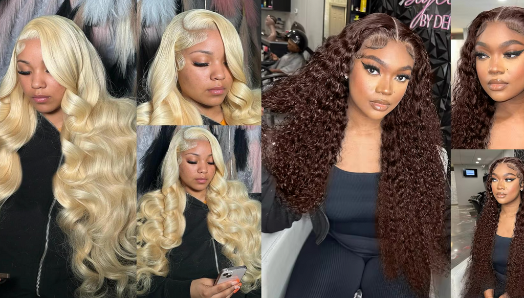 PICK 2 DEAL 26 inch 13x4 Inch Straight/Body Wave/Deep Wave Human Hair Wig🔥