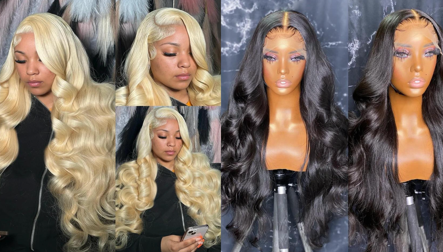 PICK 2 DEAL 26 inch 13x4 Inch Straight/Body Wave/Deep Wave Human Hair Wig🔥