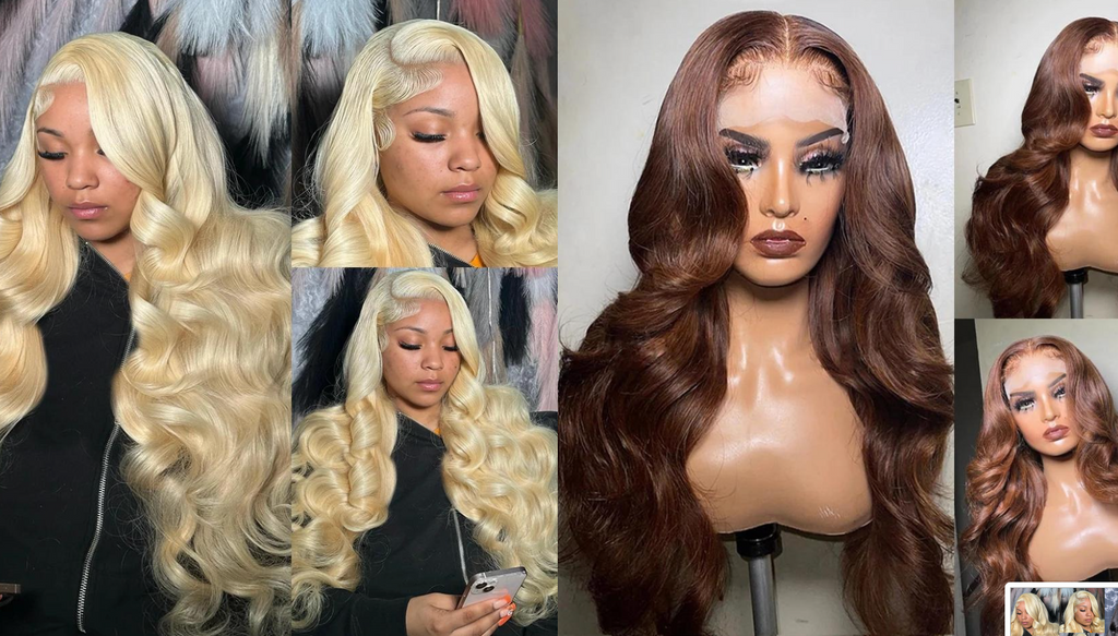 PICK 2 DEAL 26 inch 13x4 Inch Straight/Body Wave/Deep Wave Human Hair Wig🔥