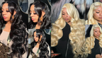 PICK 2 DEAL 26 inch 13x4 Inch Straight/Body Wave/Deep Wave Human Hair Wig🔥