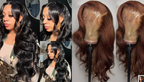 PICK 2 DEAL 26 inch 13x4 Inch Straight/Body Wave/Deep Wave Human Hair Wig🔥