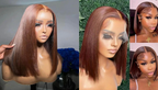 PICK 2 DEAL Straight/ Deep Wave Bob Length 12/14 inch Human Hair Wigs