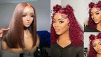 PICK 2 DEAL Straight/ Deep Wave Bob Length 12/14 inch Human Hair Wigs