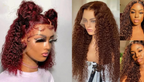 PICK 2 DEAL Straight/ Deep Wave Bob Length 12/14 inch Human Hair Wigs