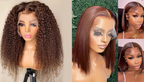PICK 2 DEAL Straight/ Deep Wave Bob Length 12/14 inch Human Hair Wigs