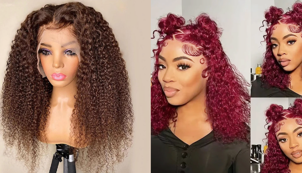 PICK 2 DEAL Straight/ Deep Wave Bob Length 12/14 inch Human Hair Wigs