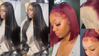 NEW Pick 2 Deal Long/ Bob 180 Density 13x4 Human Hair Wig