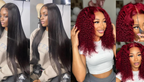 NEW Pick 2 Deal Long/ Bob 180 Density 13x4 Human Hair Wig