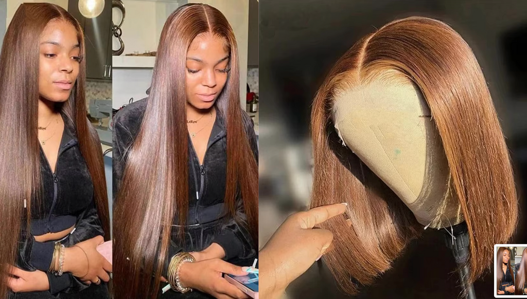 NEW Pick 2 Deal Long/ Bob 180 Density 13x4 Human Hair Wig