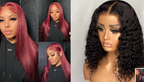 NEW Pick 2 Deal Long/ Bob 180 Density 13x4 Human Hair Wig