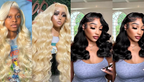 NEW Pick 2 Deal Long/ Bob 180 Density 13x4 Human Hair Wig