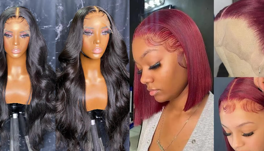 NEW Pick 2 Deal Long/ Bob 180 Density 13x4 Human Hair Wig