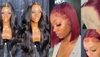 NEW Pick 2 Deal Long/ Bob 180 Density 13x4 Human Hair Wig