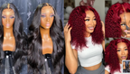 NEW Pick 2 Deal Long/ Bob 180 Density 13x4 Human Hair Wig