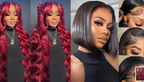 NEW Pick 2 Deal Long/ Bob 180 Density 13x4 Human Hair Wig
