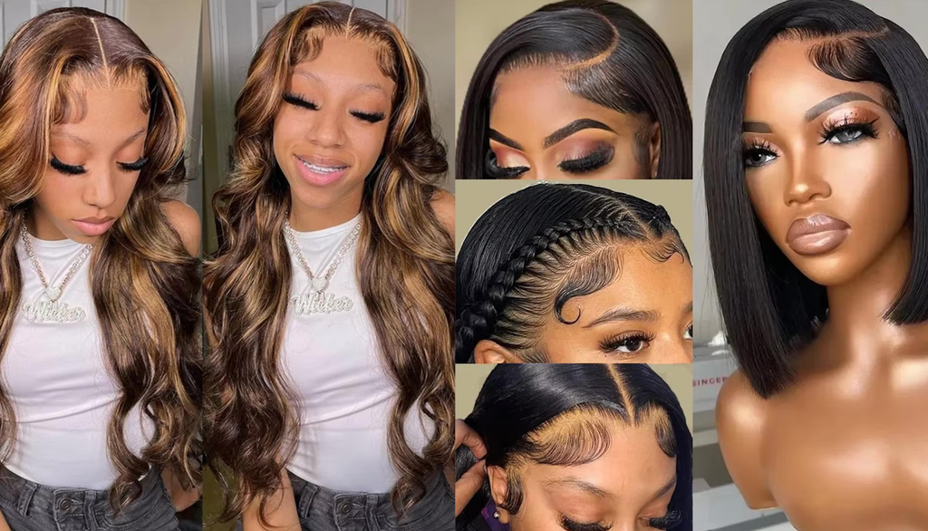 NEW Pick 2 Deal Long/ Bob 180 Density 13x4 Human Hair Wig