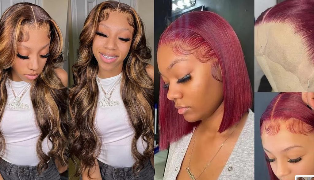 NEW Pick 2 Deal Long/ Bob 180 Density 13x4 Human Hair Wig