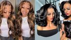NEW Pick 2 Deal Long/ Bob 180 Density 13x4 Human Hair Wig