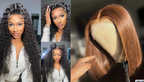 NEW Pick 2 Deal Long/ Bob 180 Density 13x4 Human Hair Wig