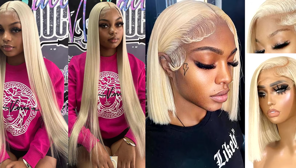 NEW Pick 2 Deal Long/ Bob 180 Density 13x4 Human Hair Wig