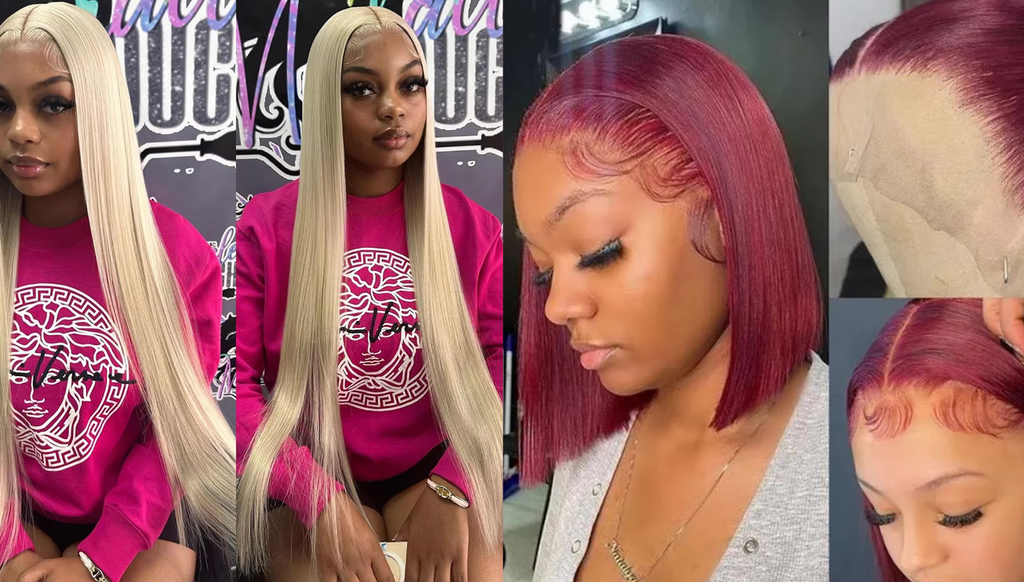 NEW Pick 2 Deal Long/ Bob 180 Density 13x4 Human Hair Wig