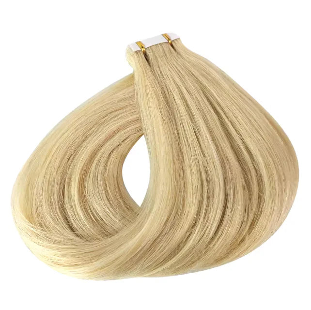 Straight Texture Tape In Human Hair Remy 20 Pcs 50g Natural Color Tape Ins Hair Extensions
