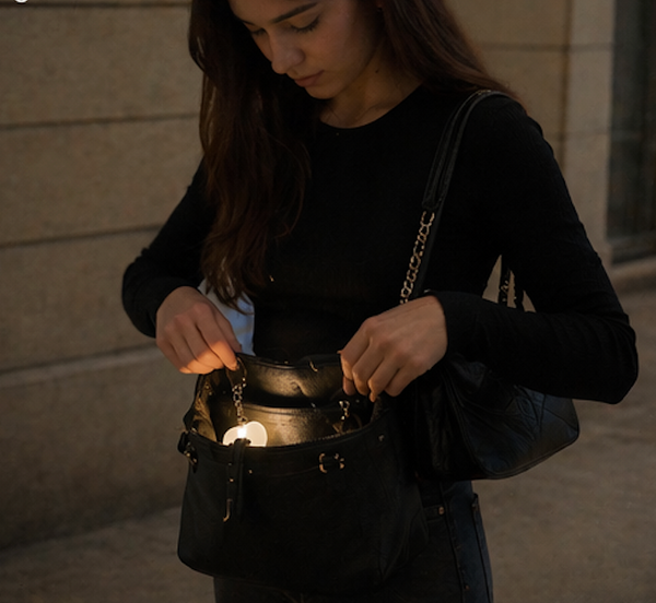 Light Up Your Bag With A Single Tap
