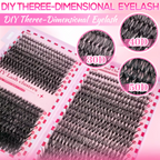 Dept613 Signature Lash Clusters – Reusable Wispy DIY Lash Extension Kit