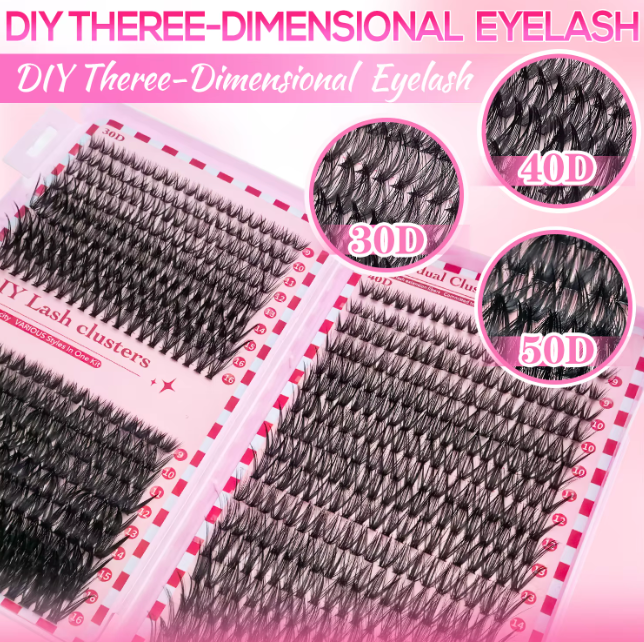 Dept613 Signature Lash Clusters – Reusable Wispy DIY Lash Extension Kit