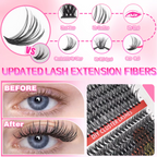 Dept613 Signature Lash Clusters – Reusable Wispy DIY Lash Extension Kit