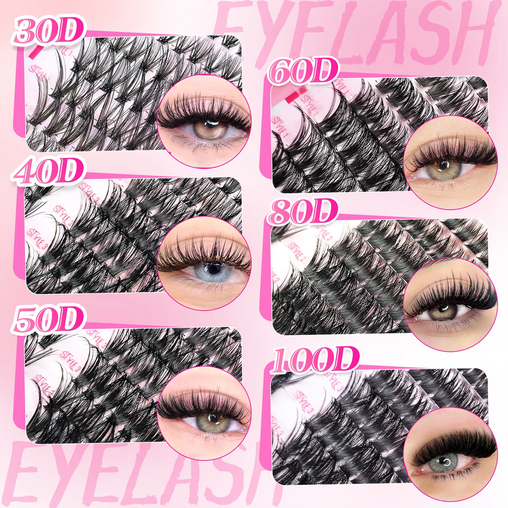 Dept613 Signature Lash Clusters – Reusable Wispy DIY Lash Extension Kit