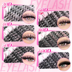 Dept613 Signature Lash Clusters – Reusable Wispy DIY Lash Extension Kit
