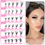Dept613 Signature Lash Clusters – Reusable Wispy DIY Lash Extension Kit