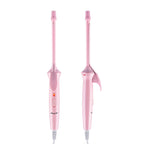 9mm Ceramic Coating Mini Pink Curling Iron Wand