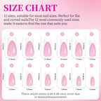 144 Pcs Set French Tip Press On Nails + Toenails DIY High Quality Set (144PCS) | Salon Look in Minutes