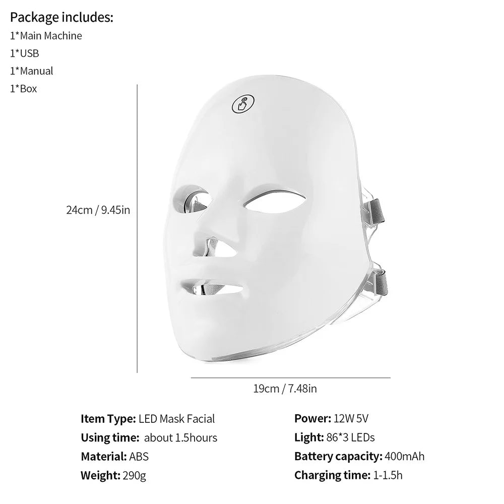 AcneClear™ LED Light Therapy Mask