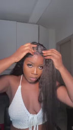 Kinky Straight Natural Hair Clip Ins Human Hair Extensions 8 Pcs 120g Bundles Set