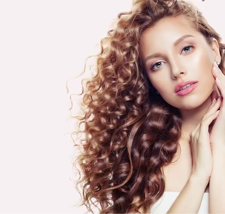 9mm Ceramic Coating Mini Pink Curling Iron Wand