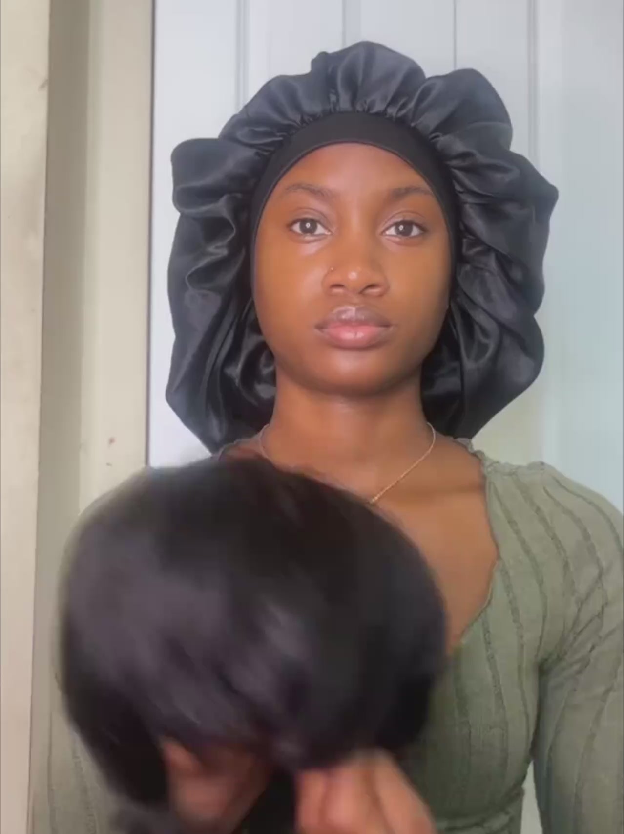 Short Glueless Pixi Cut Human Hair 6 Inch Layered Throw On And Go Wig